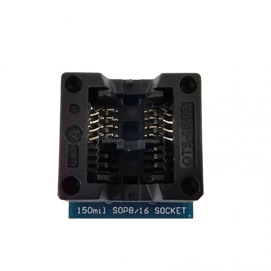 SOIC8 SOP8 to DIP8 IC Socket Wide-body Seat Wide 150mil Programmer Adapter Socket Blue/Green IC Test Conversion Burner SOIC8 SOP8 to DIP8 IC Socket Wide-body Seat Wide 150mil Programmer Adapter Socket Blue/Green IC Test Conversion Burner
