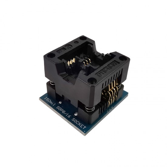 SOIC8 SOP8 to DIP8 IC Socket Wide-body Seat Wide 150mil Programmer Adapter Socket Blue/Green IC Test Conversion Burner SOIC8 SOP8 to DIP8 IC Socket Wide-body Seat Wide 150mil Programmer Adapter Socket Blue/Green IC Test Conversion Burner