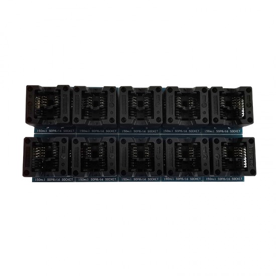 SOIC8 SOP8 to DIP8 IC Socket Wide-body Seat Wide 150mil Programmer Adapter Socket Blue/Green IC Test Conversion Burner SOIC8 SOP8 to DIP8 IC Socket Wide-body Seat Wide 150mil Programmer Adapter Socket Blue/Green IC Test Conversion Burner
