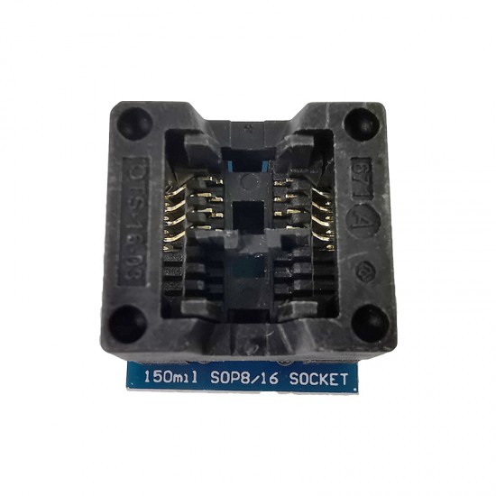 SOIC8 SOP8 to DIP8 IC Socket Wide-body Seat Wide 150mil Programmer Adapter Socket Blue/Green IC Test Conversion Burner SOIC8 SOP8 to DIP8 IC Socket Wide-body Seat Wide 150mil Programmer Adapter Socket Blue/Green IC Test Conversion Burner