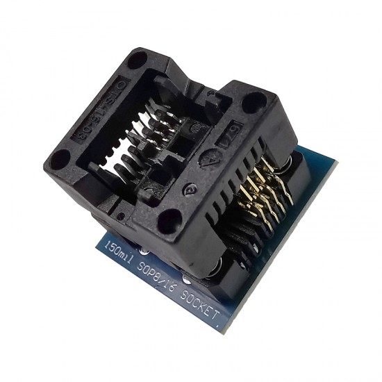 SOIC8 SOP8 to DIP8 IC Socket Wide-body Seat Wide 150mil Programmer Adapter Socket Blue/Green IC Test Conversion Burner SOIC8 SOP8 to DIP8 IC Socket Wide-body Seat Wide 150mil Programmer Adapter Socket Blue/Green IC Test Conversion Burner