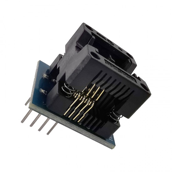 SOIC8 SOP8 to DIP8 IC Socket Wide-body Seat Wide 150mil Programmer Adapter Socket Blue/Green IC Test Conversion Burner SOIC8 SOP8 to DIP8 IC Socket Wide-body Seat Wide 150mil Programmer Adapter Socket Blue/Green IC Test Conversion Burner
