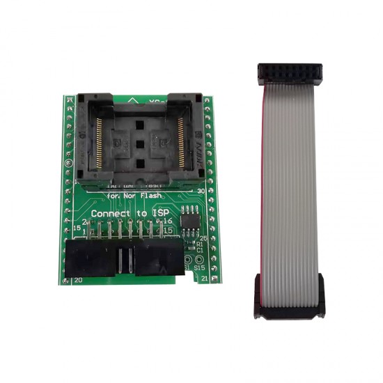 XGecu ADP_F48_EX-1 TSOP48 special adapter with ISP Cable for Nor Flash T48(TL866-3G) programmer XGecu ADP_F48_EX-1 TSOP48 special adapter with ISP Cable for Nor Flash T48(TL866-3G) programmer