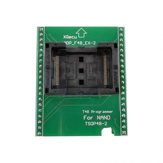 XGecu ADP_F48_EX-2 Adapter/NAND TSOP48-2 special adapter for NAND Flash T48(TL866-3G) programmer XGecu ADP_F48_EX-2 Adapter/NAND TSOP48-2 special adapter for NAND Flash T48(TL866-3G) programmer