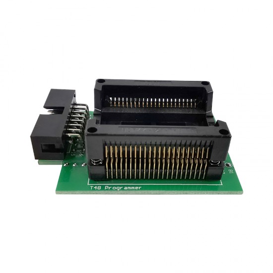 XGecu ADP_S44_EX-1/SOP44 1.27mm Special Adapter with ISP Cable for PSOP44/SOP44/SOIC44 ICs for T48(TL866-3G) Programmer XGecu ADP_S44_EX-1/SOP44 1.27mm Special Adapter with ISP Cable for PSOP44/SOP44/SOIC44 ICs for T48(TL866-3G) Programmer
