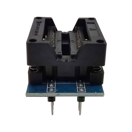 SOP28 to DIP28 Adapter Socket Wide 300mil IC SOIC28 to DIP28 IC programmer socket adapter for TL866A TL866CS TL866II PLUS or other universal programmers SOP28 to DIP28 Adapter Socket Wide 300mil IC SOIC28 to DIP28 IC programmer socket adapter for TL866A TL866CS TL866II PLUS or other universal programmers