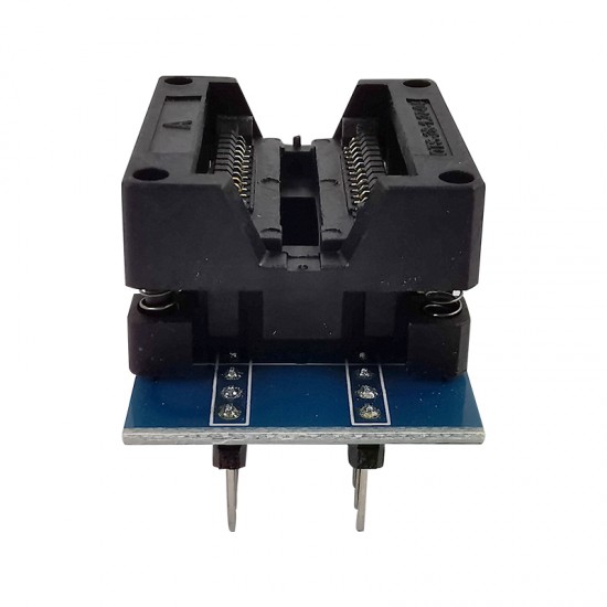 SOP28 to DIP28 Adapter Socket Wide 300mil IC SOIC28 to DIP28 IC programmer socket adapter for TL866A TL866CS TL866II PLUS or other universal programmers SOP28 to DIP28 Adapter Socket Wide 300mil IC SOIC28 to DIP28 IC programmer socket adapter for TL866A TL866CS TL866II PLUS or other universal programmers