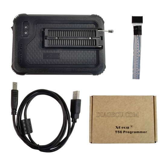 XGecu T56 Programmer with 6pcs Socket set for BGA48 /BGA63 /BGA64A /SOP56 /BGA169 EMMC153&169 /TSOP32 /40 /48 /56 XGecu T56 Programmer with 6pcs Socket set for BGA48 /BGA63 /BGA64A /SOP56 /BGA169 EMMC153&169 /TSOP32 /40 /48 /56