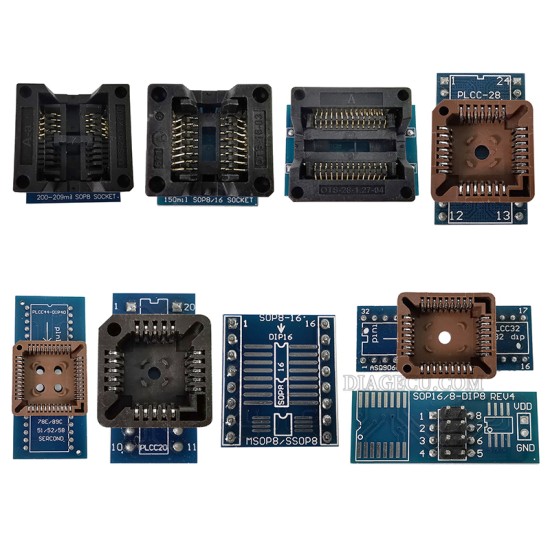 XGecu T48(TL866-3G) Programmer Support 31000 ICs for EPROM/MCU/SPI/Nor/NAND Flash/EMMC/IC TESTER BIOS AVR PIC replace TL866II/TL866CS+10 Parts XGecu T48(TL866-3G) Programmer Support 31000 ICs for EPROM/MCU/SPI/Nor/NAND Flash/EMMC/IC TESTER BIOS AVR PIC replace TL866II/TL866CS+10 Parts