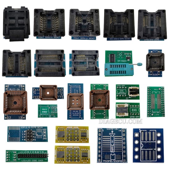 XGecu T48(TL866-3G) Programmer Support 31000 ICs for EPROM/MCU/SPI/Nor/NAND Flash/EMMC/IC TESTER BIOS AVR PIC replace TL866II/TL866CS+30 Parts XGecu T48(TL866-3G) Programmer Support 31000 ICs for EPROM/MCU/SPI/Nor/NAND Flash/EMMC/IC TESTER BIOS AVR PIC replace TL866II/TL866CS+30 Parts