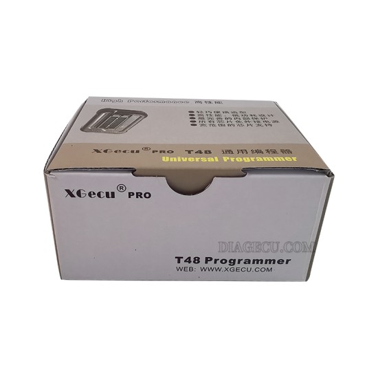 XGecu T48(TL866-3G) Programmer Support 31000 ICs for EPROM/MCU/SPI/Nor/NAND Flash/EMMC/IC TESTER BIOS AVR PIC replace TL866II/TL866CS+30 Parts XGecu T48(TL866-3G) Programmer Support 31000 ICs for EPROM/MCU/SPI/Nor/NAND Flash/EMMC/IC TESTER BIOS AVR PIC replace TL866II/TL866CS+30 Parts