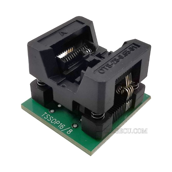 TSSOP16/8 to DIP8 Programmer Converter Adapter Socket OTS-28-0.65-01 for RT809H/TL866A/TL866CS/TL866II plus Test Clip