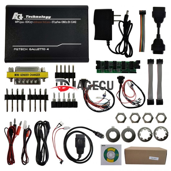 FGTECH Galletto 4 Master v54 Fg-tech 0475 Euro Master OBDII ECU Programmer Tool (TYX) FGTECH Galletto 4 Master v54 Fg-tech 0475 Euro Master OBDII ECU Programmer Tool (TYX)