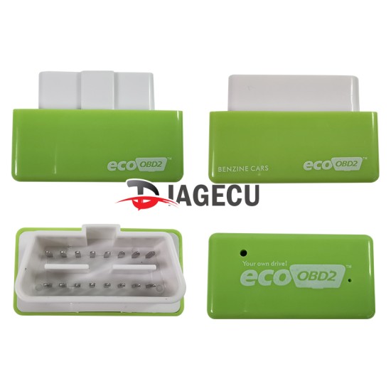 ECOOBD2 Plug green and Drive Economy Chip Tuning Box for Benzine cars 15% Fuel Save (L) ECOOBD2 Plug green and Drive Economy Chip Tuning Box for Benzine cars 15% Fuel Save (L)