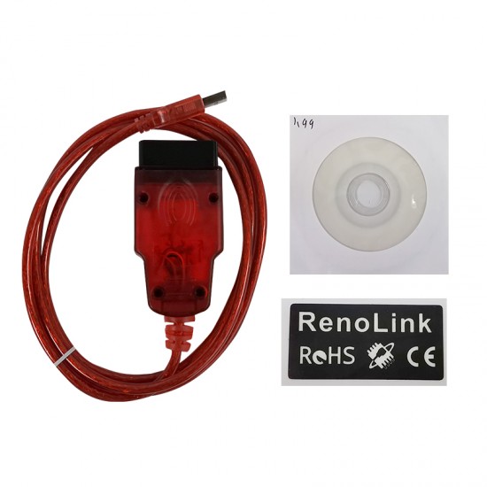 Renolink v1.99 for Renault OBD2 Cable Airbag Reset/Key Coding Reno Link 1.99 OBD ECU Programmer Tool Renolink v1.99 for Renault OBD2 Cable Airbag Reset/Key Coding Reno Link 1.99 OBD ECU Programmer Tool