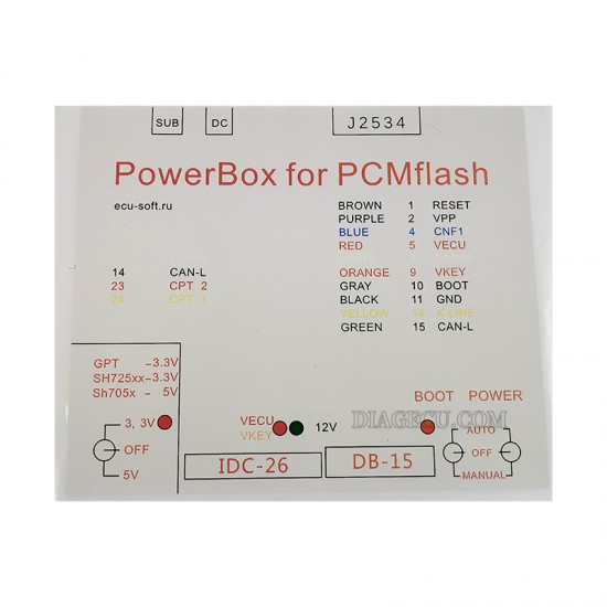 KTM Flash JTAG PowerBox Via J2534 ECU-Softru OBD2 ECU Programmer Works For ECU-Soft OBD ECU Programmer Power Box (MK) KTM Flash JTAG PowerBox Via J2534 ECU-Softru OBD2 ECU Programmer Works For ECU-Soft OBD ECU Programmer Power Box (MK)