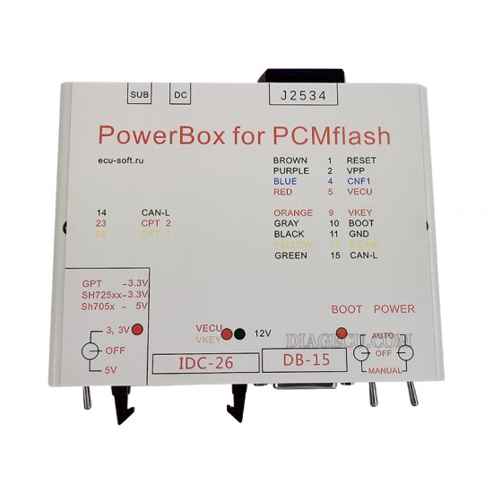 KTM Flash JTAG PowerBox Via J2534 ECU-Softru OBD2 ECU Programmer Works For ECU-Soft OBD ECU Programmer Power Box (MK) KTM Flash JTAG PowerBox Via J2534 ECU-Softru OBD2 ECU Programmer Works For ECU-Soft OBD ECU Programmer Power Box (MK)