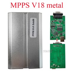 MPPS v18 EDC16 aluminium Box ECU Chip Tuning Tool Remap K+CAN Flasher MPPS v18 metal (T)