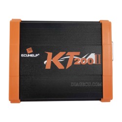 ECUHELP KT200 II Full Version with Offline Workstation for Car/Truck/Motorbike/Tractor Boat KT200II ECU Programmer ECU Chip Tuning KT200 Gen2 TCU Programmer Clone and Chip Tuning Tool DTC OBD/BOOT/BDM/JTAG (Carton package)