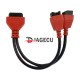 Chrysler programming cable 12+8 connector for Autel DS808 Maxisys MS905 906 908 PRO ELITE Autel chrysler 12+8 adapter