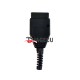OBD2 16Pin Connector 12V OBDII Adaptor Male Plug with PCB board J1962 OBD2 Connector