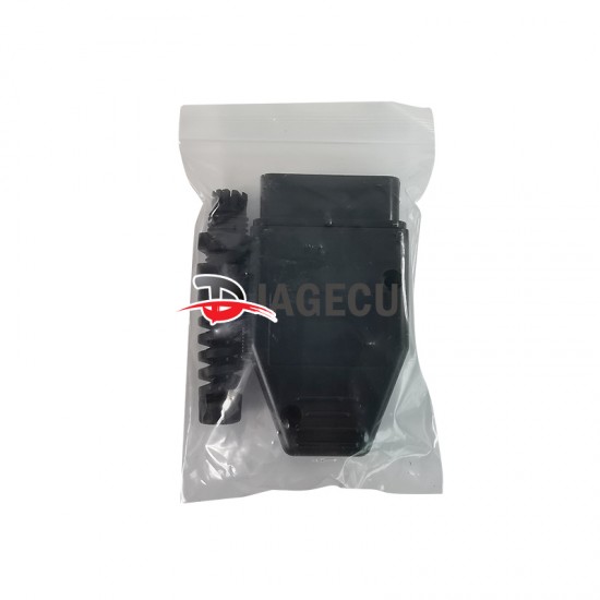 OBD2 16Pin Connector 12V OBDII Adaptor Male Plug with PCB board J1962 OBD2 Connector