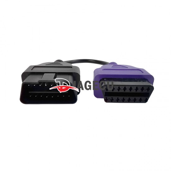 Fiat ECU Scan Adapter OBD2 Connector Multiecuscan Adaptor cable 6pcs/set