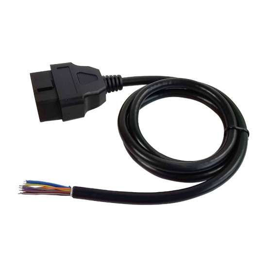 1m OBD2 16pin Male Plug Connector Adapter OBDII EOBD ODB2 16pin Cable (Y) 