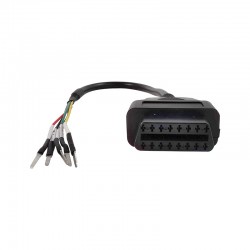 Universal OBD2 16pin Female Adapter Cable K Can OBD2 Engine Fault Detector Connector Cable Fits Turck Car Motorcycle K+Can Plug