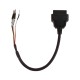 Universal OBD2 16pin Female Adapter Cable K Can OBD2 Engine Fault Detector Connector Cable Fits Turck Car Motorcycle K+Can Plug
