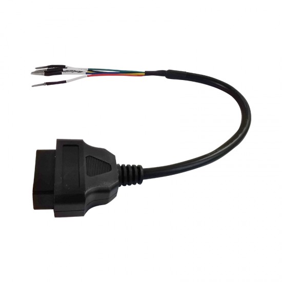 Universal OBD2 16pin Female Adapter Cable K Can OBD2 Engine Fault Detector Connector Cable Fits Turck Car Motorcycle K+Can Plug