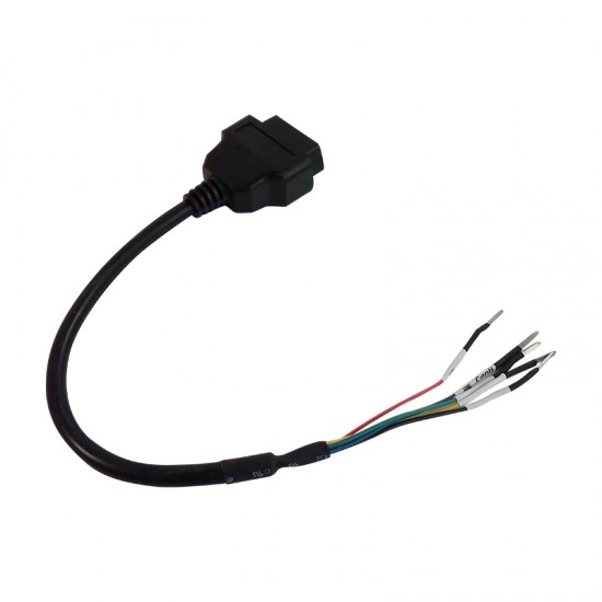 Universal OBD2 16pin Female Adapter Cable K Can OBD2 Engine Fault Detector Connector Cable Fits Turck Car Motorcycle K+Can Plug