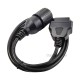 BMW 10pin ICOM D Cable ICOM-D Motorcycles Motobikes 10 pin Adapter 10pin to 16pin OBD2 ICOM A2 Diagnostic Cable 1m (J)