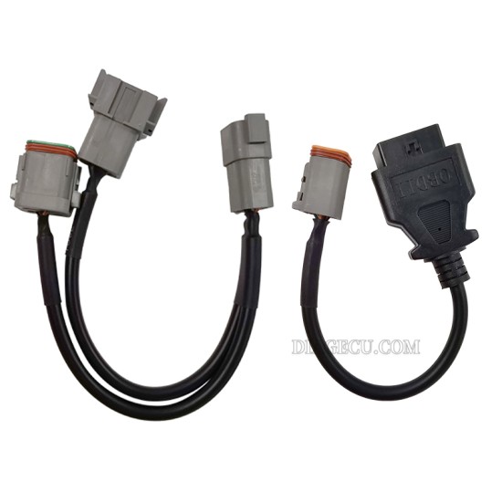 VOCOM Vodia scanner marine engine Diagnostic connect wiring OBD2 Penta cable 6+8pin