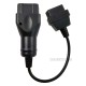GAZ 12pin diesel Male to OBD2 16pin Female Adapter GAZ 12 pin truck Converter Extension Cable (T)