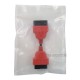 OBD2 16Pin Extension Cable adapter 13CM Male to Female OBDII Plug (Red) OBD2 16Pin Extension Cable adapter 13CM Male to Female OBDII Plug (Red)