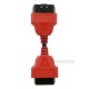 OBD2 16Pin Extension Cable adapter 13CM Male to Female OBDII Plug (Red) OBD2 16Pin Extension Cable adapter 13CM Male to Female OBDII Plug (Red)