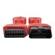 OBD2 16Pin Extension Cable adapter 13CM Male to Female OBDII Plug (Red) OBD2 16Pin Extension Cable adapter 13CM Male to Female OBDII Plug (Red)