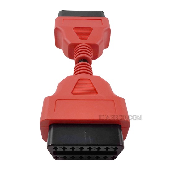 OBD2 16Pin Extension Cable adapter 13CM Male to Female OBDII Plug (Red) OBD2 16Pin Extension Cable adapter 13CM Male to Female OBDII Plug (Red)