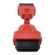 OBD2 16Pin Extension Cable adapter 13CM Male to Female OBDII Plug (Red) OBD2 16Pin Extension Cable adapter 13CM Male to Female OBDII Plug (Red)
