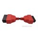 OBD2 16Pin Extension Cable adapter 13CM Male to Female OBDII Plug (Red) OBD2 16Pin Extension Cable adapter 13CM Male to Female OBDII Plug (Red)