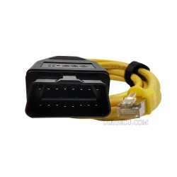 BMW F-serie ESYS ENET Ethernet to OBD Interface E-SYS ICOM Coding ENET for BMW OBD2 ECU Coding Auto Diagnostic Cable (MT)