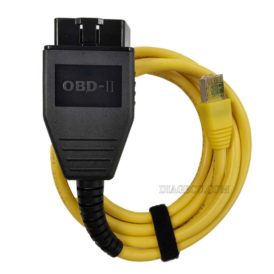 BMW F-serie ESYS ENET Ethernet to OBD Interface E-SYS ICOM Coding ENET for BMW OBD2 ECU Coding Auto Diagnostic Cable (MT)