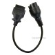 Iveco 38pin OBD2 Diagnostic Connector Adapter for Iveco to OBD II 16pin Female Extension Cable Plug (customize)