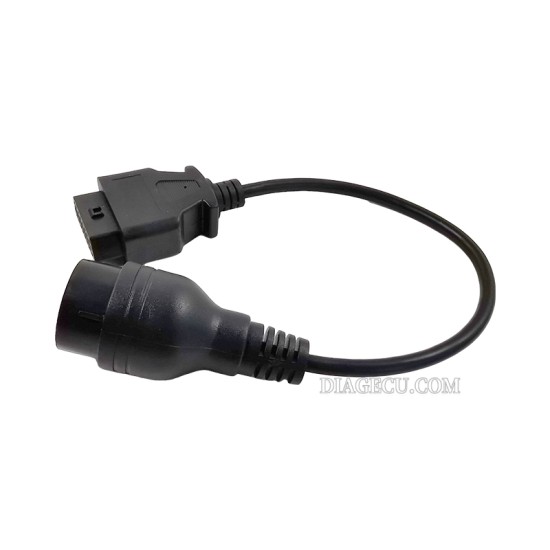 Iveco 38pin OBD2 Diagnostic Connector Adapter for Iveco to OBD II 16pin Female Extension Cable Plug (customize)