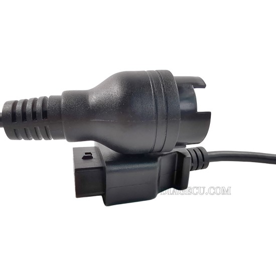 Iveco 38pin OBD2 Diagnostic Connector Adapter for Iveco to OBD II 16pin Female Extension Cable Plug (customize)