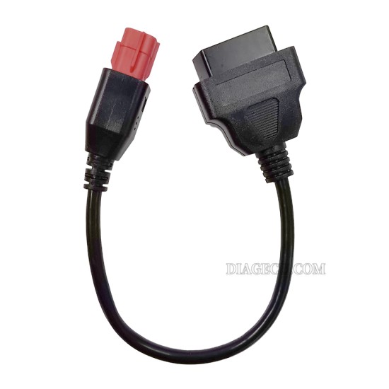 Motorcycle Motobike for Honda 6pin Plug Cable Adapter OBD2 Connector Moto Honda 6pin to 16pin Extension Cable Motorcycle Motobike for Honda 6pin Plug Cable Adapter OBD2 Connector Moto Honda 6pin to 16pin Extension Cable