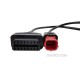 Motorcycle Motobike for Honda 6pin Plug Cable Adapter OBD2 Connector Moto Honda 6pin to 16pin Extension Cable Motorcycle Motobike for Honda 6pin Plug Cable Adapter OBD2 Connector Moto Honda 6pin to 16pin Extension Cable