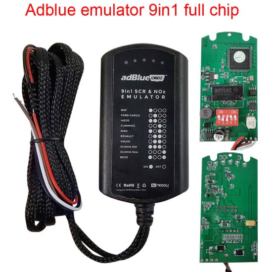 Adblue Emulator 9in1 Universal Adblue Emulator Box 9 in 1 for DAF/Ford Cargo/Iveco/Cummins/Man/Renault/Volvo/Scania old/Scania new/Benz (MT) Adblue Emulator 9in1 Universal Adblue Emulator Box 9 in 1 for DAF/Ford Cargo/Iveco/Cummins/Man/Renault/Volvo/Scania old/Scania new/Benz (MT)