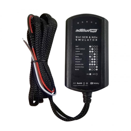 Adblue Emulator 9in1 Universal Adblue Emulator Box 9 in 1 for DAF/Ford Cargo/Iveco/Cummins/Man/Renault/Volvo/Scania old/Scania new/Benz (MT) Adblue Emulator 9in1 Universal Adblue Emulator Box 9 in 1 for DAF/Ford Cargo/Iveco/Cummins/Man/Renault/Volvo/Scania old/Scania new/Benz (MT)